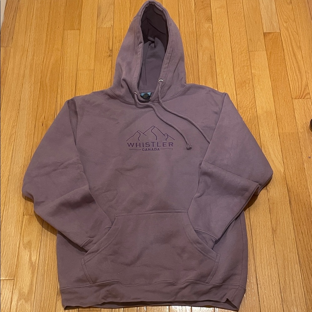 Whistler Canada 
Purple Men's Hoodie